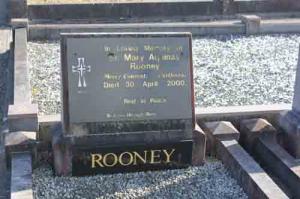 Rooney Mary Aquinas Sr Mercy Convent